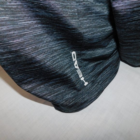 HEAD Mens L Black gray Long Sleeve Activewear Crewneck Shirt - Picture 9 of 9